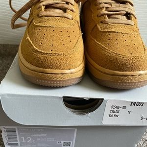 Wheat Air Force 1 - Size 12c